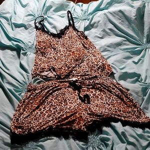 Leopard Print PJs